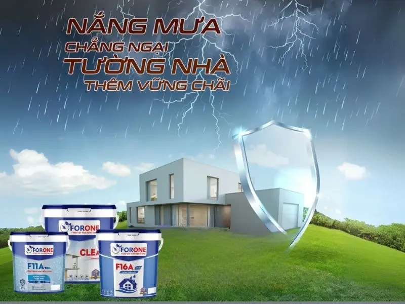 Sơn Forone - Giải pháp toàn diện cho mọi công trình